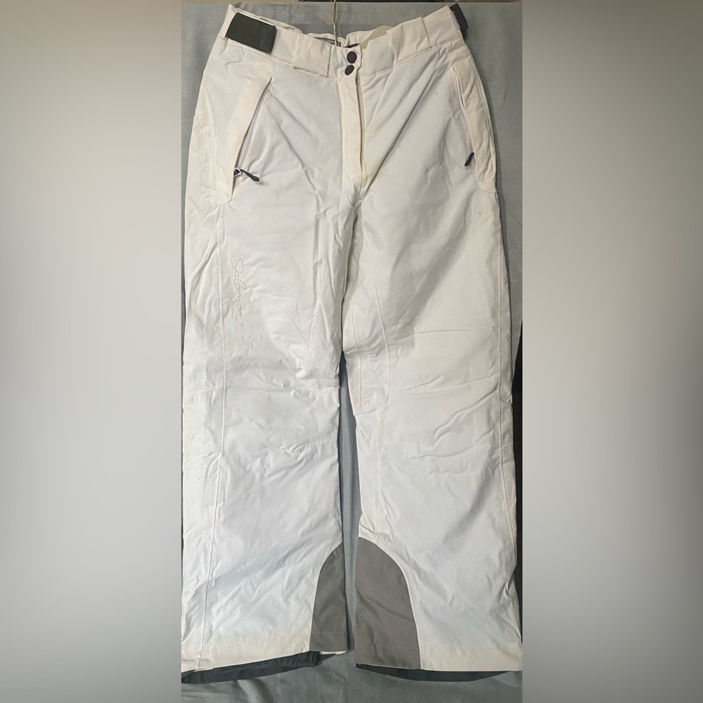 Salomon snow pants in size 8